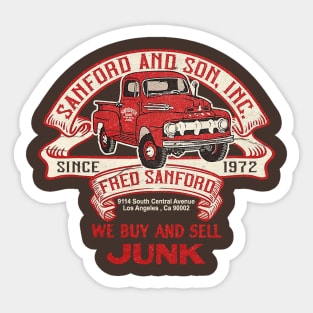 FRED SANFORD WE BUY AND SELL JUNK Sticker